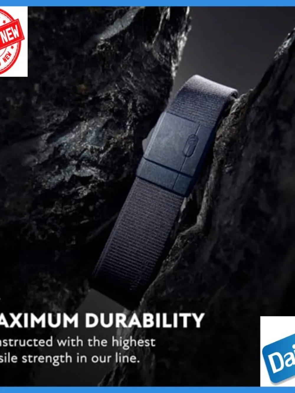 Heavy Duty Stretch Belt with Magnetic Buckle, Tactical Style, True to Size